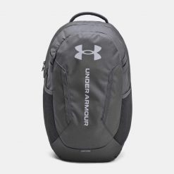 Plecak sportowy miejski szkolny Under Armour Hustle 6 29 litrów. Szare plecaki męskie Under Armour, bez wzorów. Za 186.99 zł.