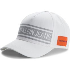 Czapka z daszkiem CALVIN KLEIN JEANS - J Reflective Cap M K40K400767 102. Białe czapki męskie Calvin Klein Jeans, z bawełny. Za 159.00 zł.