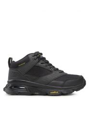 Skechers Trekkingi Bulldozer 237215/BBK Czarny. Czarne buty trekkingowe męskie Skechers, bez wzorów, ze skóry, bez zapięcia, trekkingowe. Za 319.99 zł.