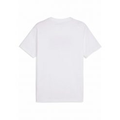 Męska koszulka Graphics Moto Sport PUMA White. Białe t-shirty sportowe męskie Puma, l, bez wzorów, z gumy, sportowe, bez ramiączek. W wyprzedaży za 89.00 zł.