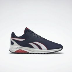 Buty do chodzenia męskie Reebok Liquifect 90. Czerwone buty do biegania męskie Reebok, bez wzorów, z materiału, bez zapięcia, do biegania. Za 224.00 zł.