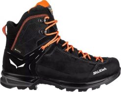 Buty trekkingowe męskie Salewa MNT Trainer 2 Mid GTX czarne r. 42. Czarne buty trekkingowe męskie Salewa, bez wzorów, bez zapięcia. Za 1,092.97 zł.