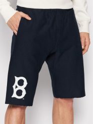 Champion Szorty sportowe Brooklyn Mlb 216663 Granatowy Regular Fit. Niebieskie szorty sportowe męskie CHAMPION, bez wzorów, z bawełny, sportowe. Za 269.99 zł.
