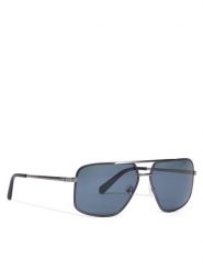 Guess Okulary przeciwsłoneczne GU00167 09D Czarny. Czarne okulary przeciwsłoneczne męskie Guess, z aplikacjami, z tworzywa sztucznego, plastikowe. Za 309.99 zł.