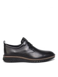 ECCO Półbuty St. 1 Hybrid 83640401001 Czarny. Czarne codzienne półbuty męskie ecco, bez wzorów, ze skóry, bez obcasa, bez zapięcia. Za 759.99 zł.