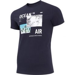 T-shirt męski TSM254 - granat. T-shirty męskie 4f. Za 59.99 zł.