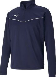 Puma Bluza męska Puma teamRISE 1 4 Zip Top Peacoat-Pu granatowa 657394 06 XL. Bluzy nierozpinane męskie Puma, m, bez wzorów, bez ramiączek, bez kaptura. Za 136.85 zł.