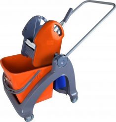 Splast TS-0001 Wózek jednowiaderkowy 1x25l + WYCISKARKA pomarańczowo-niebieski. Sokowirówki i wyciskarki do soków splast. Za 627.04 zł.