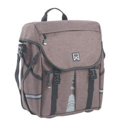 Prosta torba na bagażnik Willex XL 1200. Brązowe torby męskie na ramię willex, bez wzorów, sportowe, na ramię, duże. Za 457.00 zł.