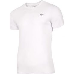T-shirt męski TSM300A - biały. T-shirty męskie marki 4f. Za 39.99 zł.