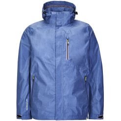 Kurtka techniczna męska Killtec Carleb. Niebieskie kurtki męskie KILLTEC, m, bez wzorów, sportowe, bez ramiączek, bez kaptura. Za 439.00 zł.