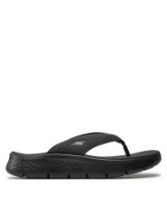 Skechers Japonki Go Walk Flex Sandal-Vallejo 229202/BBK Czarny. Czarne klapki i japonki męskie Skechers, bez wzorów, z tworzywa sztucznego. Za 189.99 zł.
