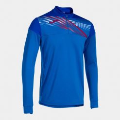 Bluza z kapturem Joma Elite IX królewski niebieski 2XL. Niebieskie bluzy nierozpinane męskie Joma, m, bez wzorów, z kapturem. Za 94.99 zł.