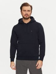 Tommy Hilfiger Bluza Essential MW0MW37235 Granatowy Regular Fit. Niebieskie bluzy nierozpinane męskie Tommy Hilfiger, m, bez wzorów, z bawełny, bez ramiączek, bez kaptura. Za 309.99 zł.