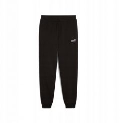 Puma vyriškos sportinės kelnės ESS 2, juodos. Długie spodnie sportowe męskie Puma, bez wzorów. Za 149.99 zł.
