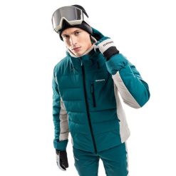Męska kurtka narciarska Sporty zimowe Siroko W7 La Hoya. Zielone kurtki softshell męskie SIROKO, na zimę, m, bez wzorów, z materiału, bez kaptura, narciarskie. Za 1,062.00 zł.