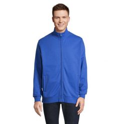 Kurtka Unisex Dla Dorosłych Cooper Z Pełnym Zamkiem Błyskawicznym. Niebieskie kurtki męskie SOL'S, l, bez wzorów, sportowe, bez ramiączek, bez kaptura. Za 137.99 zł.