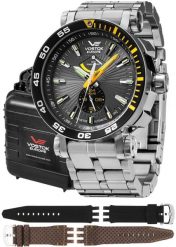 Zegarek męski Vostok Europe YN84-575A539B srebrny. Szare zegarki męskie Vostok Europe, srebrne. Za 4,739.00 zł.