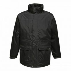 Kurtka Parka Przeciwdeszczowa Męska Darby III. Czarne parki męskie Regatta, m, bez wzorów, bez kaptura. Za 287.99 zł.