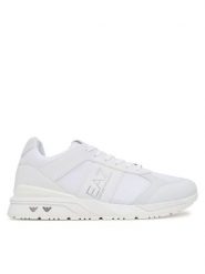 EA7 Emporio Armani Sneakersy 7X000656 AF13550 MZ024 Biały. Białe buty sportowe na co dzień męskie EA7 Emporio Armani, m, bez wzorów, ze skóry, bez ramiączek, bez kaptura. Za 789.99 zł.