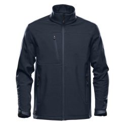 Męska Kurtka Cascades Soft Shell. Niebieskie kurtki męskie STORMTECH, m, bez wzorów, sportowe, bez ramiączek, bez kaptura. Za 496.99 zł.