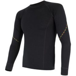 Sensor Koszulka Termoaktywna Z Długim Rękawem Merino Air M Black M. Bielizna termoaktywna męska marki Sensor. W wyprzedaży za 199.00 zł.
