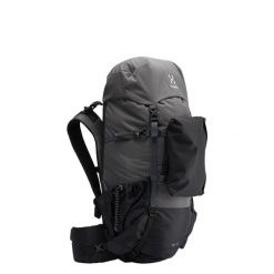 Plecak trekkingowy Haglofs VYN 55 - magnetite/true black. Szare plecaki męskie Haglöfs, bez wzorów. Za 738.99 zł.