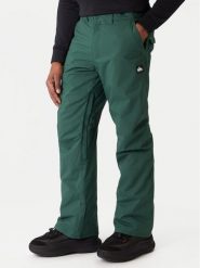 Quiksilver Spodnie snowboardowe Estate EQYTP03237 Zielony Slim Fit. Zielone spodnie narciarskie i snowboardowe męskie Quiksilver, bez wzorów, z syntetyku, narciarskie. Za 649.99 zł.