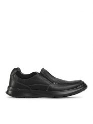 Clarks Półbuty Cotrell Free 261315937 Czarny. Czarne codzienne półbuty męskie Clarks, bez wzorów, ze skóry, bez obcasa, bez zapięcia. Za 259.99 zł.