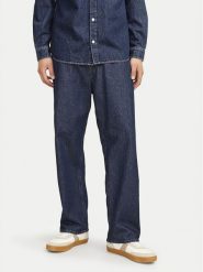 Jack&Jones Jeansy Alex 12258559 Granatowy Baggy Fit. Niebieskie jeansy męskie Jack&Jones, bez wzorów, z bawełny. Za 109.99 zł.