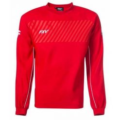 Deszczowa bluza Force XV action. Czerwone bluzy nierozpinane męskie FORCE XV, bez wzorów, z dresówki, sportowe, bez ramiączek, bez kaptura. W wyprzedaży za 121.50 zł.