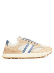 Tommy Jeans Sneakersy Tjm Technical Runner Ess EM0EM01537 Beżowy. Brązowe buty sportowe na co dzień męskie Tommy Jeans, m, bez wzorów, z jeansu, bez ramiączek, bez kaptura. Za 319.99 zł.