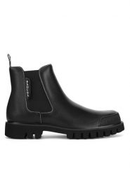 Badura Sztyblety CONNOR-02 124AM Czarny. Czarne sztyblety męskie Badura, ze skóry, bez obcasa, bez zapięcia. Za 379.99 zł.