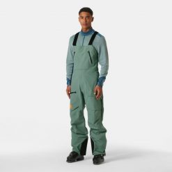 Spodnie narciarskie z szelkami Helly Hansen Ridge Infinity. Zielone spodnie narciarskie i snowboardowe męskie Helly Hansen, bez wzorów, narciarskie. W wyprzedaży za 2,381.00 zł.