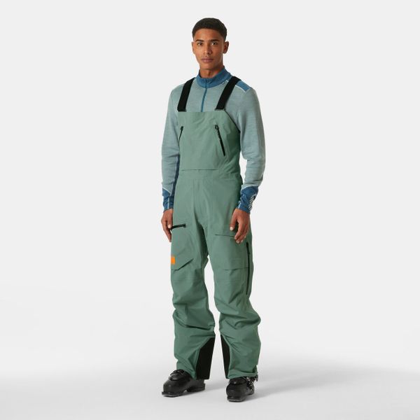 Spodnie narciarskie z szelkami Helly Hansen Ridge Infinity. Zielone spodnie narciarskie i snowboardowe męskie Helly Hansen, bez wzorów, narciarskie. W wyprzedaży za 2,381.00 zł.