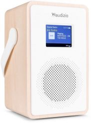 Przenośne radio DAB+ Modena z baterią jasne drewno one size. Radia Audizio. Za 259.00 zł.