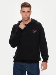 Hugo Sweter Scuud 50516626 Czarny Oversize. Czarne kardigany męskie Hugo, l, bez wzorów, z syntetyku, bez ramiączek. Za 679.99 zł.