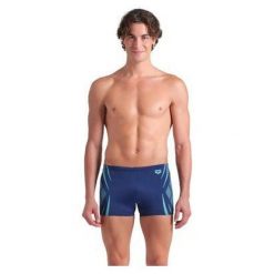 Szorty Kąpielowe Arena Monogram Swim Short. Niebieskie kąpielówki męskie ARENA, m, bez wzorów. Za 149.99 zł.