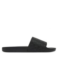 Klapki Calvin Klein. Czarne klapki i japonki męskie Calvin Klein, bez wzorów. Za 149.99 zł.