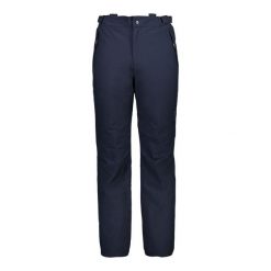 Spodnie narciarskie męskie CMP. Niebieskie spodnie narciarskie i snowboardowe męskie CMP, bez wzorów, narciarskie. Za 379.99 zł.