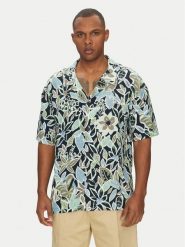 HUGO Koszula Beach 50540065 Granatowy Regular Fit. Niebieskie koszule męskie Hugo, m, bez wzorów, z wiskozy, bez kołnierzyka, bez ramiączek. Za 269.99 zł.