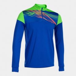 Bluza Joma Elite X. Niebieskie bluzy nierozpinane męskie Joma, xl, bez wzorów, z elastanu, sportowe, bez ramiączek, bez kaptura. Za 205.99 zł.