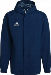 Kurtka męska Adidas Entrada 22 All Weather granatowa r. S. Kurtki męskie ADIDAS, m, bez wzorów, bez ramiączek, bez kaptura. Za 143.74 zł.