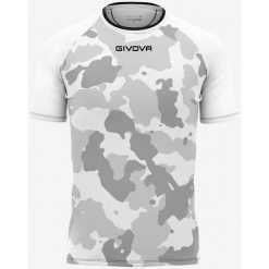 Givova Army T-Shirt Szary M - Sportowy i Oddychający. Białe t-shirty sportowe męskie Givova, m, bez wzorów, z poliesteru, eleganckie, bez ramiączek. Za 156.99 zł.