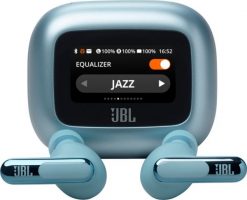 Słuchawki JBL Live Beam 3 niebieskie (JBLLIVEBEAM3BLU). Niebieskie słuchawki bluetooth JBL. Za 699.00 zł.