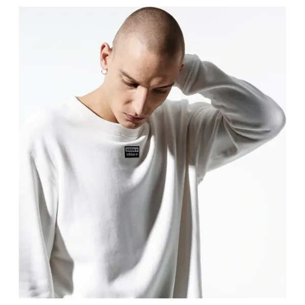 Adidas Bluza Vocal Crew , biały, rozmiar L. Białe bluzy nierozpinane męskie ADIDAS, l, bez wzorów, z bawełny, bez ramiączek, bez kaptura. Za 249.99 zł.