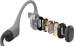 Shokz OpenSwim Pro Grey S711. Szare słuchawki bluetooth SHOKZ. Za 858.69 zł.