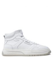 Iceberg Sneakersy Clock IU1720 Biały. Białe buty sportowe na co dzień męskie Iceberg, m, bez wzorów, ze skóry, bez ramiączek, bez kaptura. Za 739.99 zł.