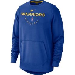 Nike Bluza Nike NBA Spotlight Crew Golden State Warriors - 941064-495 S. Bluzy bez kaptura męskie Nike. Za 414.26 zł.