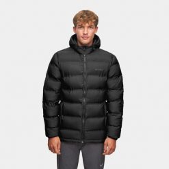 Kurtka turystyczna męska zimowa Alpinus Felskinn II. Czarne kurtki męskie Alpinus, na zimę, m, bez wzorów, sportowe, bez ramiączek, bez kaptura. Za 449.00 zł.